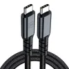 Kabel 3mk Hyper Cable N-SERIES Thunderbolt 4 USB-C / USB-C 1m 48V/5A 40Gb/s 240W 8K60Hz - czarny